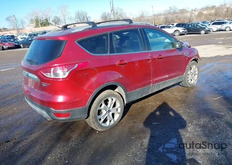 2014 Ford Escape Titanium из США, поврежденный, VIN 1FMCU9JX1EUE07578